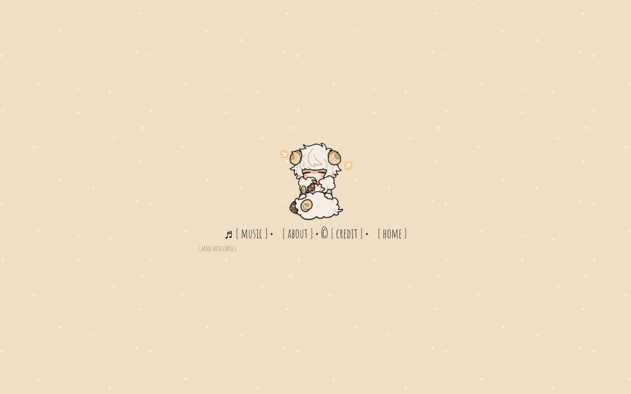 Carrd profile picture for @melancholy